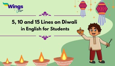 Lines on Diwali in English