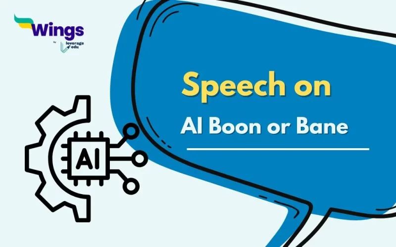 AI Boon or Bane speech