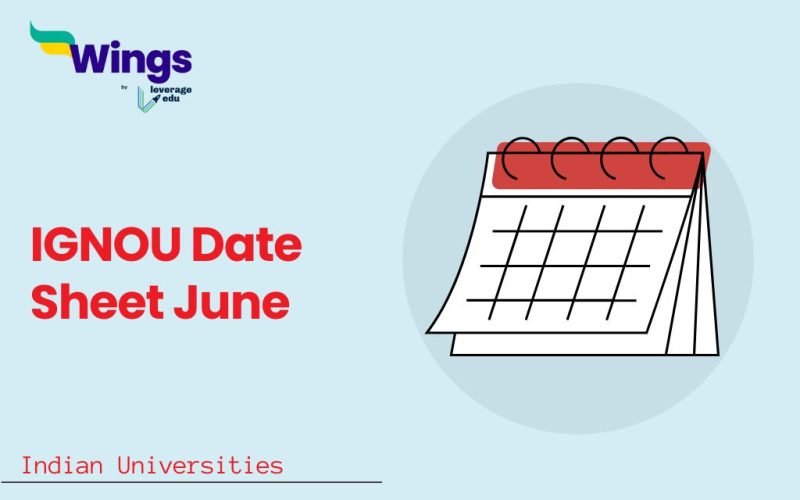 IGNOU Date Sheet June