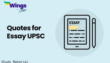 Quotes for Essay UPSC