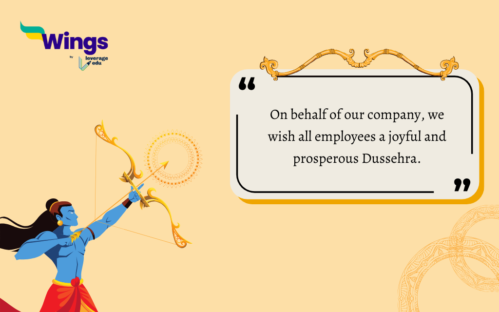 best Dussehra Wishes from Company