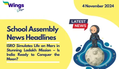 School Assembly News Headlines 4 November 2024