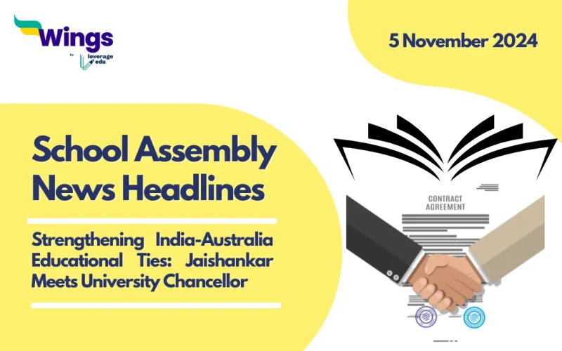 School Assembly News Headlines 5 November 2024