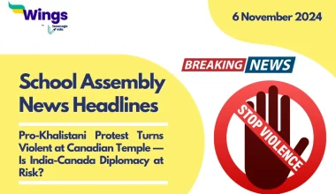 School Assembly News Headlines 6 November 2024