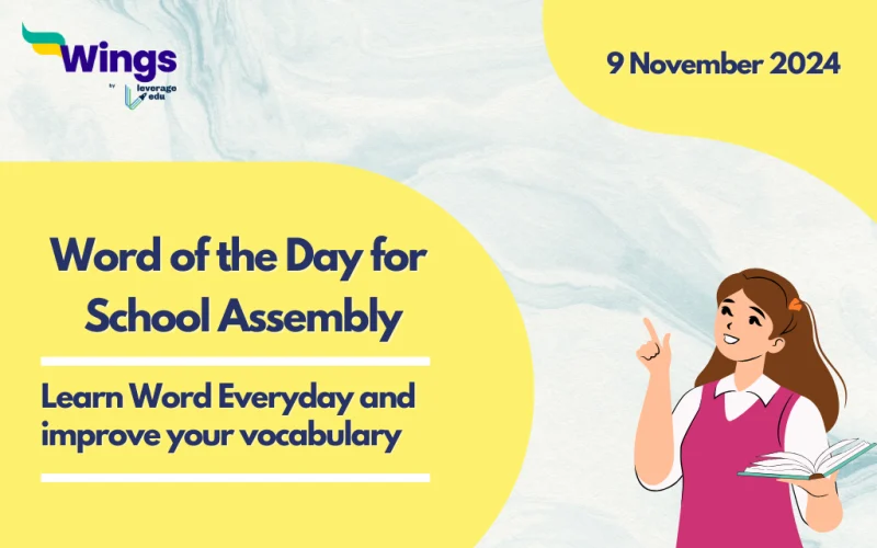 Word of the day for school assembly