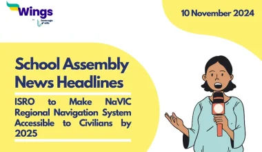 School Assembly News Headlines 10 November 2024