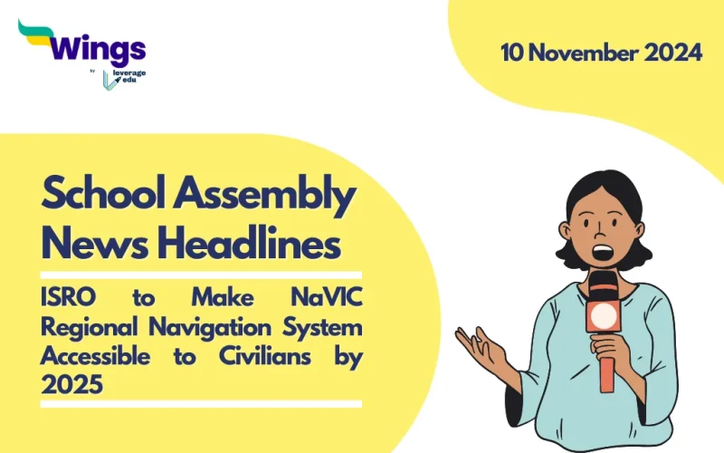 School Assembly News Headlines 10 November 2024