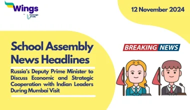 School Assembly News Headlines 12 November 2024