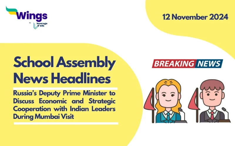 School Assembly News Headlines 12 November 2024