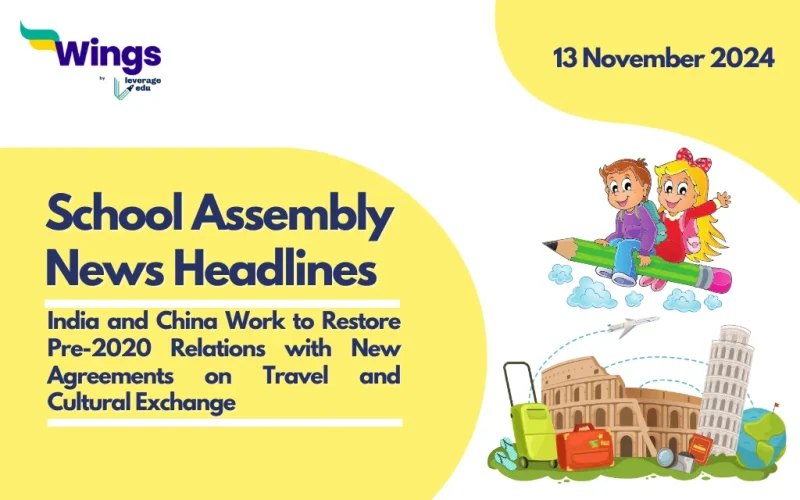 School Assembly News Headlines 13 November 2024