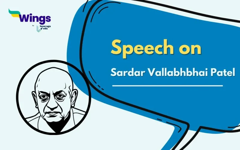 Speech on Sardar Vallabhbhai Patel