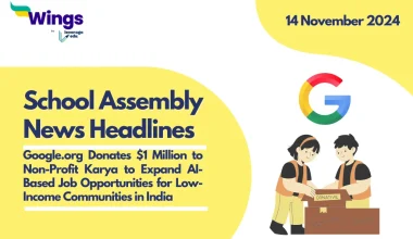 School Assembly News Headlines 14 November 2024