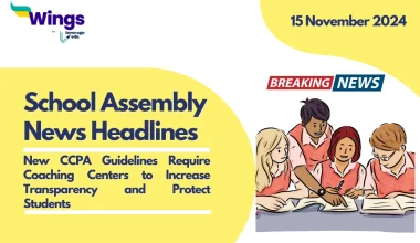 School Assembly News Headlines 15 November 2024