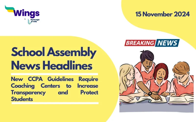 School Assembly News Headlines 15 November 2024