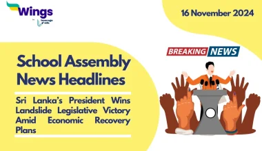 School Assembly News Headlines 16 November 2024