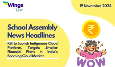 School Assembly News Headlines 19 November 2024