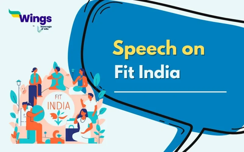 Speech on Fit India