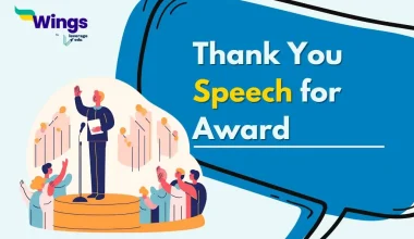 Thank You Speech for Award