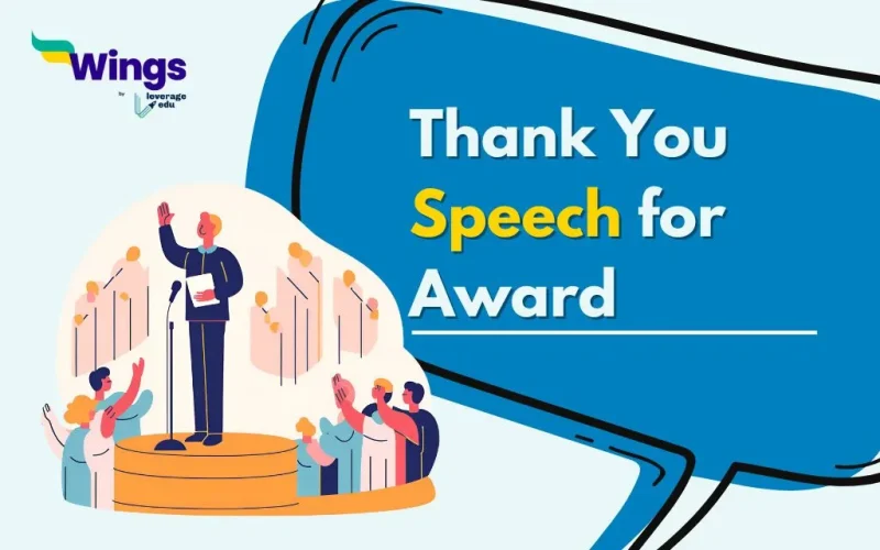 Thank You Speech for Award