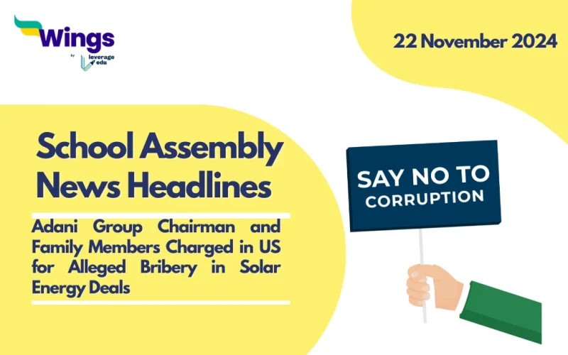 School Assembly News Headlines 22 November 2024