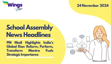 School Assembly News Headlines 24 November 2024