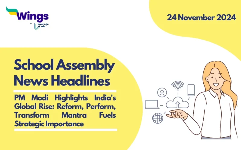 School Assembly News Headlines 24 November 2024