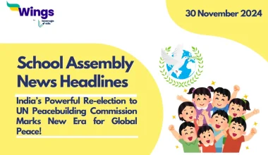 School Assembly News Headlines 30 November 2024