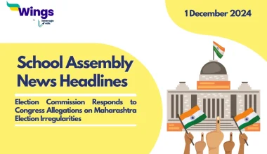 School Assembly News Headlines 1 December 2024