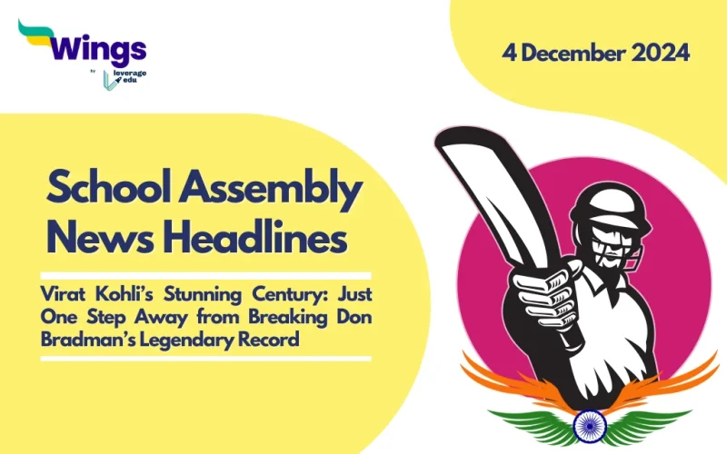 School Assembly News Headlines 4 December 2024