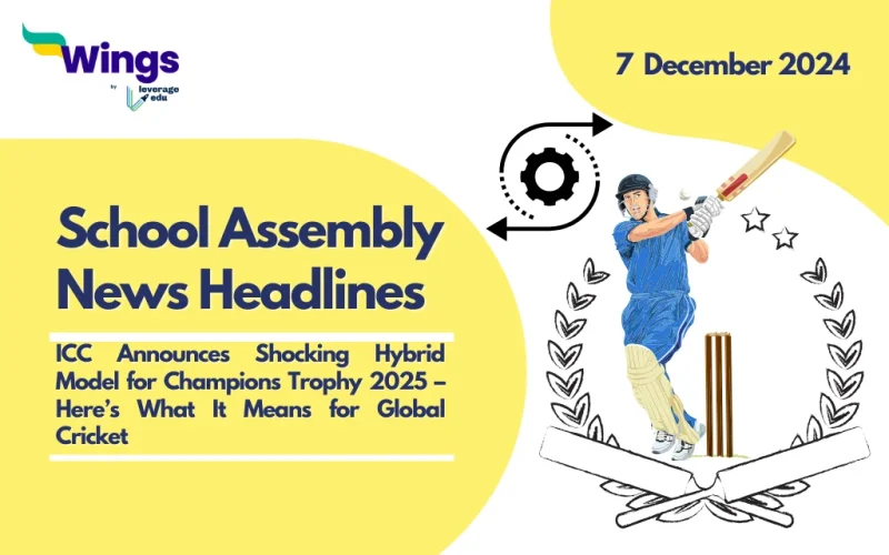 School Assembly News Headlines 7 December 2024