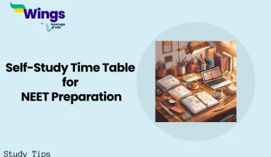 Self Study Time Table for NEET Preparation