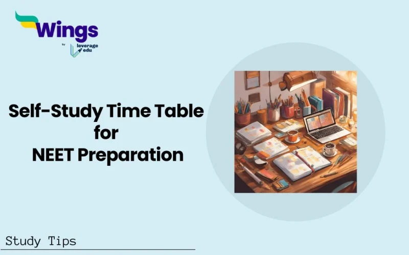 Self Study Time Table for NEET Preparation