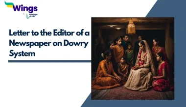 Letter to the Editor of a Newspaper on Dowry System