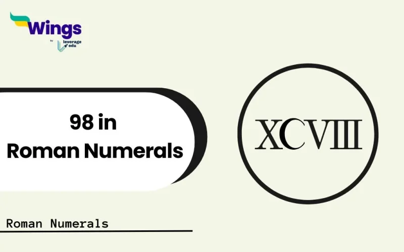 How to Write 98 in Roman Numerals?