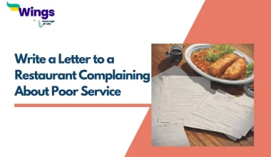 Write a Letter to a Restaurant Complaining About Poor Service