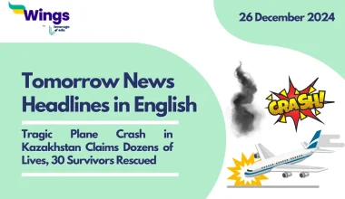 Tomorrow News Headlines in English for School Assembly 26 December 2024