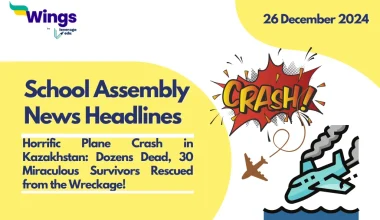 School Assembly News Headlines 26 December 2024