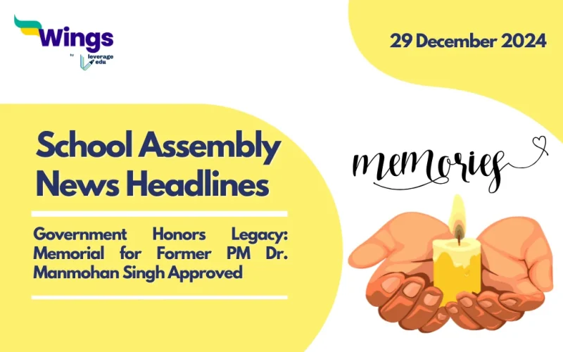 School Assembly News Headlines 29 December 2024