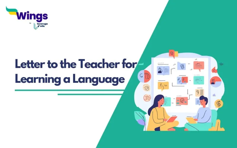 Letter to the Teacher for Learning a Language