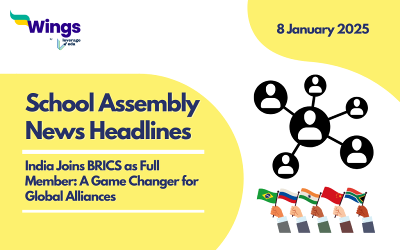 School Assembly News Headlines 8 January 2025