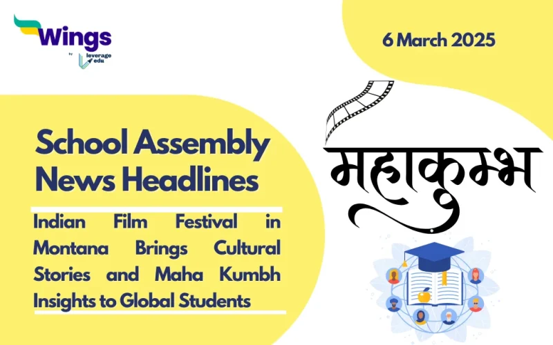 School Assembly News Headlines, 6 March 2025: National, International ...