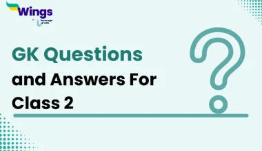 gk questions and answers for class 2