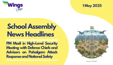 school assembly news headlines 1 may 2025