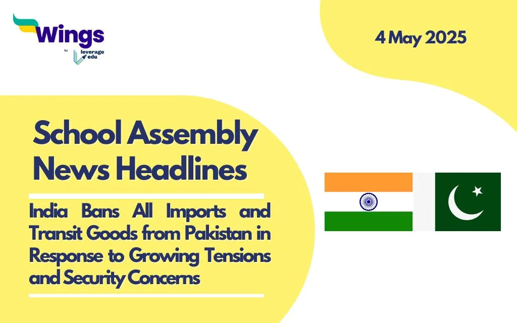 School Assembly News Headlines 4 May 2025