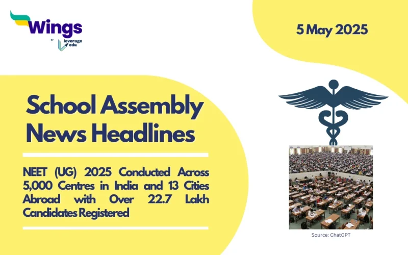 school assembly news headlines 5 May 2025