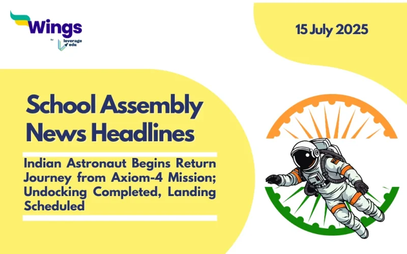 school assembly news headlines 15 July 2025